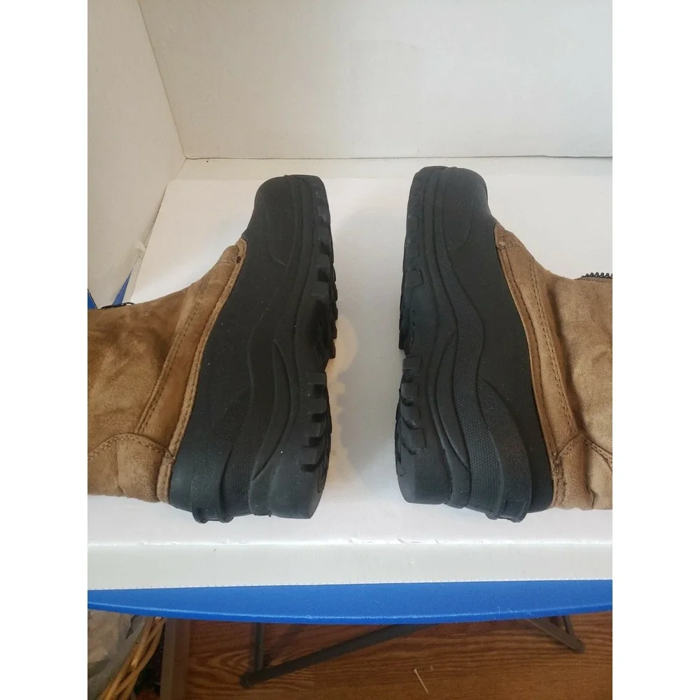 Itasca Women's Tahoe Tan ThermaLite Waterproof Thin Insulation Boots Sz 8